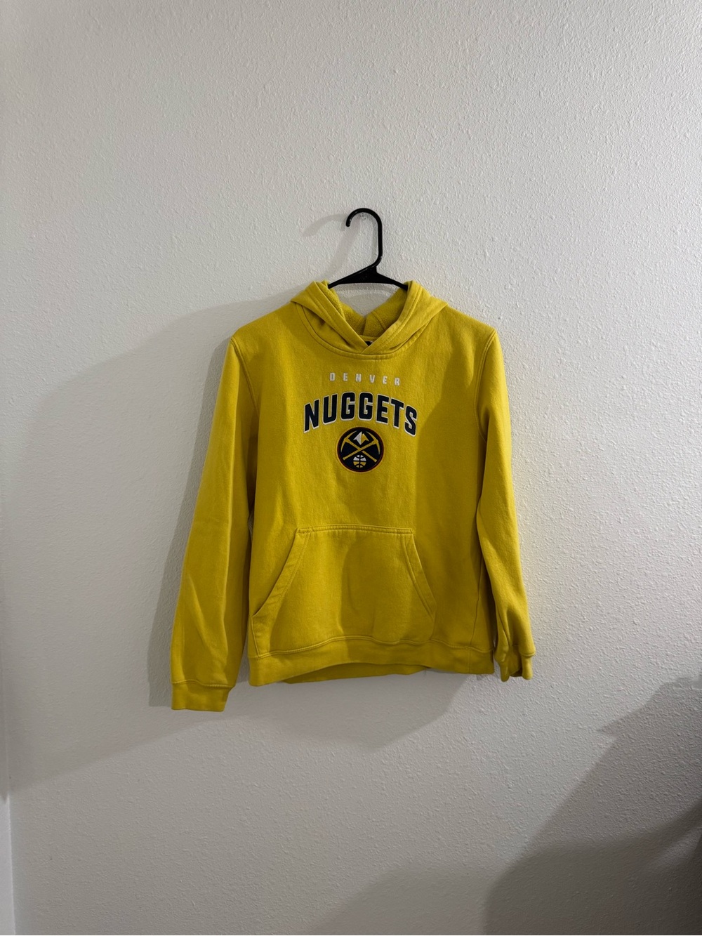 Yellow Denver nuggets hoodie